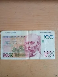 Billet 100 Francs Belge.