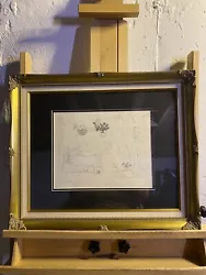 Pablo Picasso After Vollard Suite Custom Framed & Matted Etching This is part of Picasso’s Vollard Suite, created in...