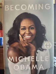 Becoming by Michelle Obama - Hardcover 2018 First Lady Wife of President Obama.