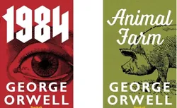 1984 & Animal Farm Set by George Orwell.