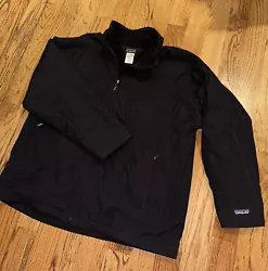 Patagonia Mens XL Shelled Synchilla Jacket Full Zip Fleece Lined Zip Pockets. Mint!!Excuse background light reflection...