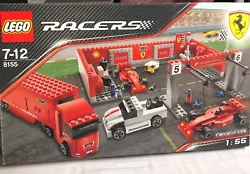 Lego racers Ferrari 8155 neuf ouvert juste sachet 1 ouvert. État neuf + notice..