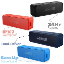 Anker Soundcore 2 Portable Bluetooth Speaker with 12W Stereo Sound, Bluetooth 5, Bassup. SoundCore 2. SoundCore 2...