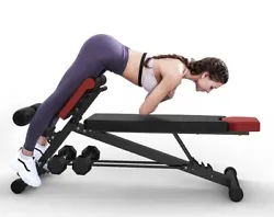 FINER FORM Multi-Functional Weight Bench for Full All-in-One Body Workout. Brand new