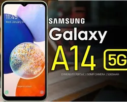 Samsung Galaxy A14 5G SM-A415U - 64GB Black - Fast, Affordable, and Stylish. It also supports 5G connectivity, so you...