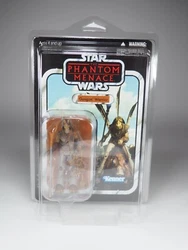GUNGAN WARRIOR. Superb example in mint conditions. Mint card, unpunched, clear and intact bubble.