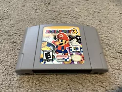 Mario Party 3 for N64 system. Tested to work.