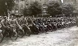 VERY RARE! Secret Police. PERIOD IDd ON THE REVERSE IN OLD GERMAN SCRIPT 40 Motorssndr (40 Motor ss ndr). THIS IS NOT A...