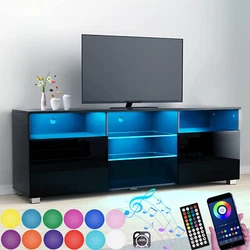 High Glossy and Modern Style: The cabinet doors with high glossy surface, is the perfect combination of modern and...