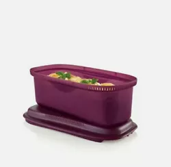 New TUPPERWARE Microwave Pasta Maker RHUBARB BPA-Free Our microwave pasta cooker lets you cook, strain, toss and serve...