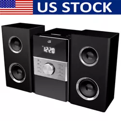 It includes convenient features such as a top-loading CD player and AM/FM radio with clear sound that everyone in the...