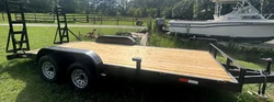 Trailer is in pristine condition.  Used only once to transport equipment up from Florida.  Towing capacity of 7990...