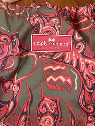 Simply Southern Drawstring Backpack. New, no tags. PayPal only, I only ship to the continental US, lower 48 states....