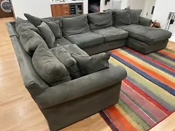 large 4 piece sectional sofa for living room. with Chaise lounge Very Good condition.