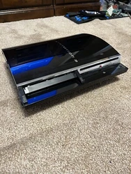 Sony PlayStation 3 PS3 Backwards Compatible E01 cleaned and tested, works great. New 320gb HDD installedPut CFW on it...