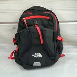 The North Face Recon Hiking Laptop Backpack Bag Black Gray Pink Mesh LargeComes from a smoke free and pet free home....
