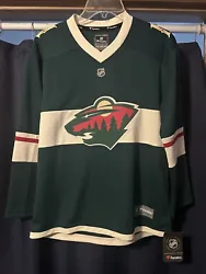 NHL Minnesota Wild #64 Hockey Jersey New Youth Size L/XL. Brand new with tags