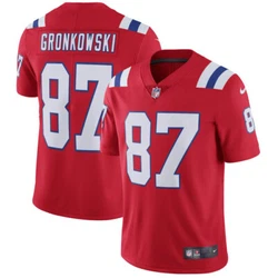 This is an unsigned Rob Gronkowski New England Patriots Red Nike Twill Jersey Size XL. It is brand new with tags.