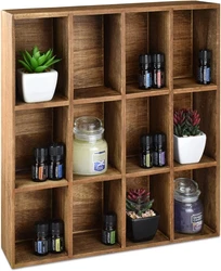 Allowing the display to be used as a stand or a shelf. Wooden Mountable Display Shelf. Perfect organizer and display....