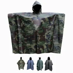 🌧️ Multi Purpose. 🌧️ Various Application. The waterproof poncho is ideal for Survival, Camping, Fishing,...