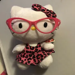 Hello Kitty Leopard Dress & Bow w/ Glasses 6