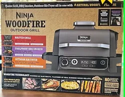 Compatible only with Ninja Woodfire Pellets. Master Grill, Fool-Proof BBQ Smoker and Outdoor Air Fryer all-in-one with...