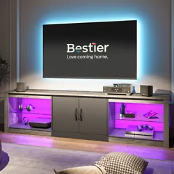 This is a modern combined with rustic style TV. Impress your friends or guests by switching the color of the led strip...