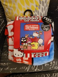 Hello Kitty And Friends Super Soft Throw Blanket.  Throw blanket is brand new and have never been used. Super Soft...