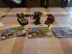 Lego 60071 City Police Hovercraft Arrest (2015).  Vendu sans boite avec notices  Voir photos
