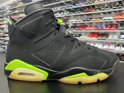 The Jordan 6 Retro Electric Green sneakers are part of the Air Jordan product line, released in 2021. Whether youre a...