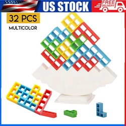 16 x Blocks. 32 x Blocks. Size: 23 x 8 x 8 cm. Color: Multicolor.