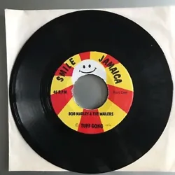 BOB MARLEY and THE WAILERS SMILE JAMAICA. Original Tuff Gong Vinyl single. 1976 Jamaican press.