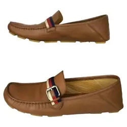 Style Moccasins Shoes. Features Front Stripes Multicolor, Web Bee, Elegant Design, Golden bee embroidery on the heel,...