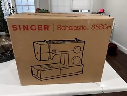 The Singer Scholastic 85sch Sewing Machine is a high-quality product that is perfect for all your sewing needs. With...