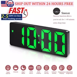 Snooze Function: Adjustable 5-60 minutes. Single press the ALARM key to display the alarm clock mode, in the alarm...