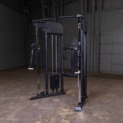 The weight stacks can be upgraded to 210 lbs or 310 lbs each. Each of the two cable columns has height adjustable...