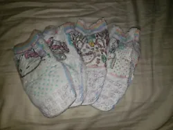 (4) Samples of Discontinued PAMPERS Easy Ups Training Underpants Size 4T-5T Girls HELLO KITTY Pullups RARE. Condition...