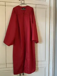 Balfour Unisex Souvenir Graduation Cap & Gown Blaze Red Size 57 (6’0”-6’3”)Worn one time-still has lots of...