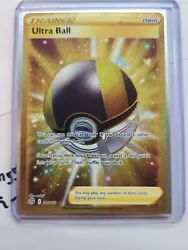 Own this amazing Pokémon TCG Ultra Ball from the Sword & Shield: Brilliant Stars set. This rare Secret Rare card has a...