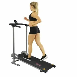 Sunny Health Fitness SF-T1407M Manual Walking Tradmill.