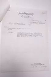 Conray Products Co Inc NYC Scalpels - Letter(s) Paperwork. You will receive the item(s) pictured in detail in the first...