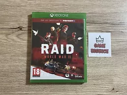 Raid World War II Xbox One Complet Très bon état général, CD de jeu en excellent état également N’hésitez pas...
