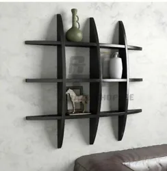 Clean and minimalistic in look. This wall shelf will look great in your Living Room, Bedroom, Office Space, or Kitchen....