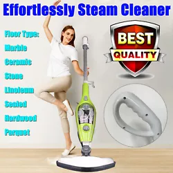 10 in 1 Steam Mop deodorizes sanitizes and increases cleaning power by converting water to steam. ⭐Effortlessly steam...