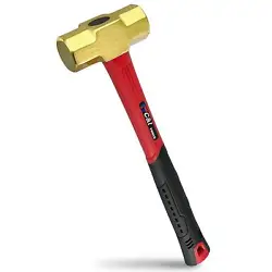 High-strength fiberglass handle is protected by an impact-resistant poly jacket. A high-quality fiberglass handle with...