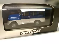WhiteBox Willys Rural 1968 Jeep. Die Cast 1:43 Scale. In original box.