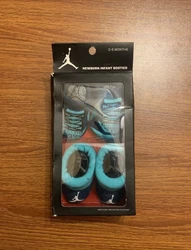 Infant Booties 2 Sets, Air Jordan …New Born 0-6 Months.