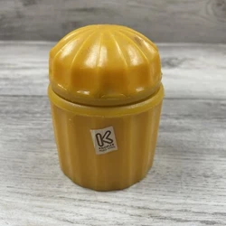 Vtg 1970s CHEESE GRATER Alfred E Knobler Hong Kong Yellow Plastic.