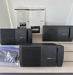 Excellent overall condition! Set of 3 speakers. 2 of the V-100 and 1 Video Speaker. They are perfect for those who want...