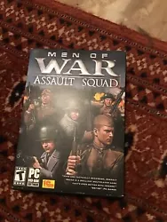 Men of War Assault Squad PC DVD-ROM 2011 World II 2 Computer Game Battlegrounds. From estate came with a bunch of games...